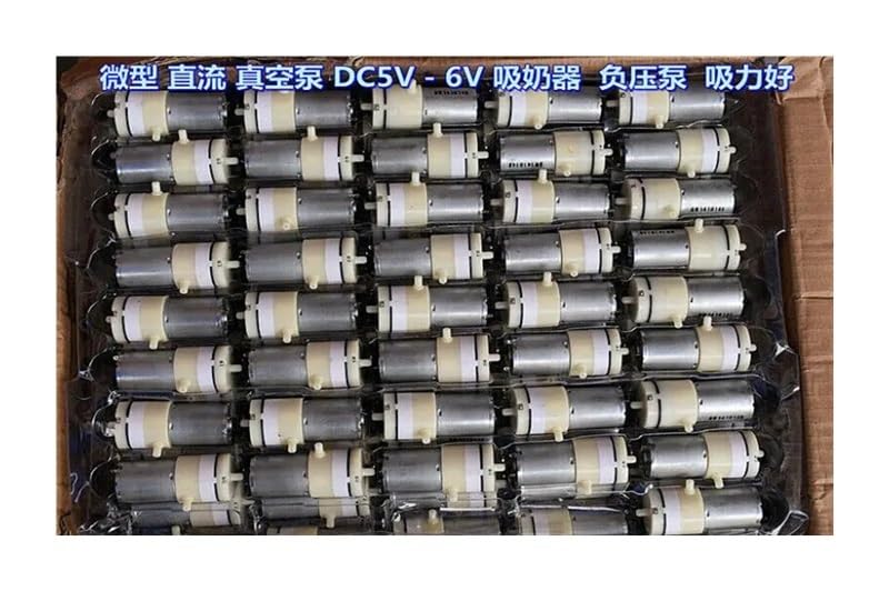 Bomba de aire DC 5V-6V 370, bomba de vacío de aire de 27mm, succión por presión negativa miniatura 4