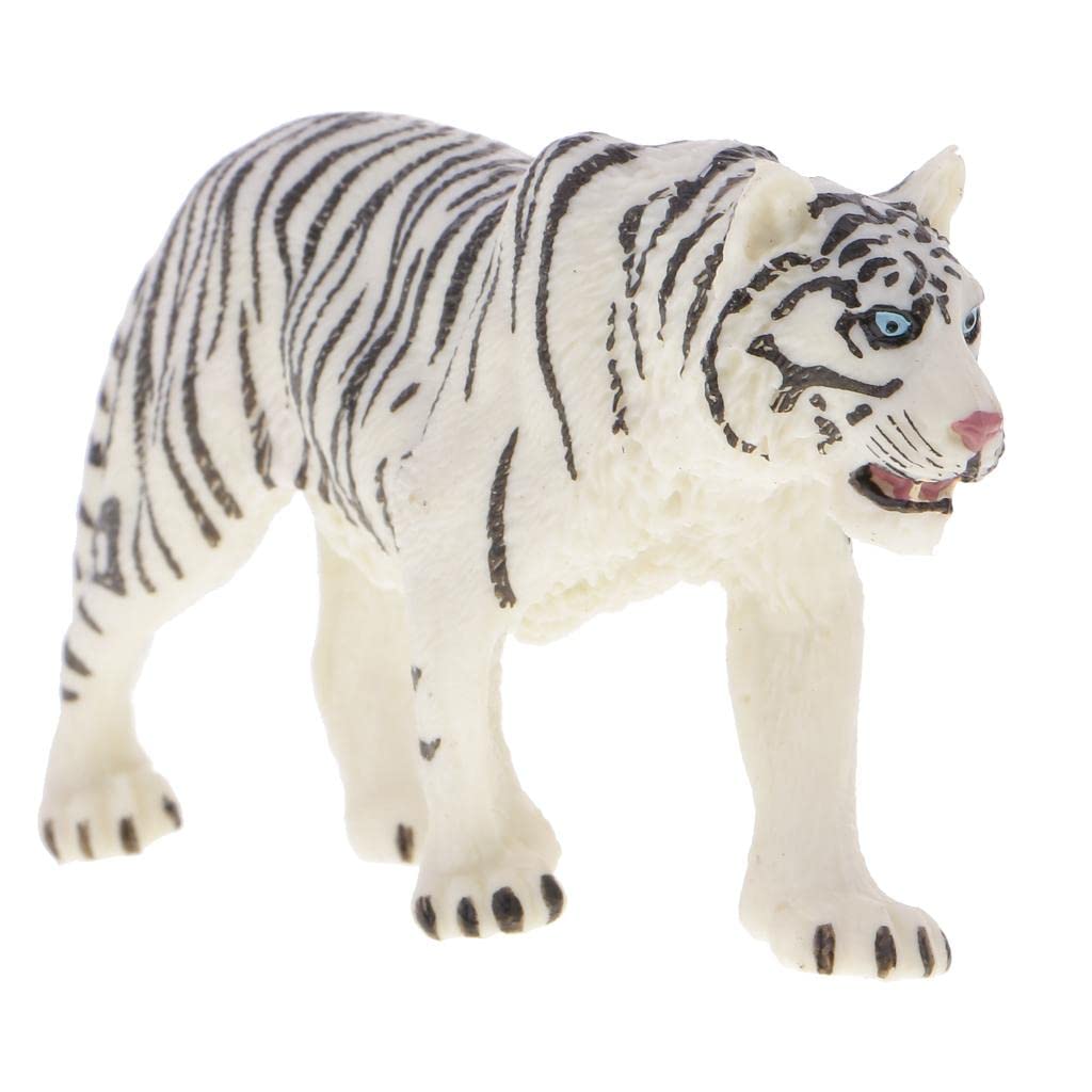 Enakshi Simulation Wildlife Animals Siberian Tiger Model Action Figures Kids Toy Collectibles Home Decor White|Toys & Hobbies | Educational | Science & Nature | Animals & Nature