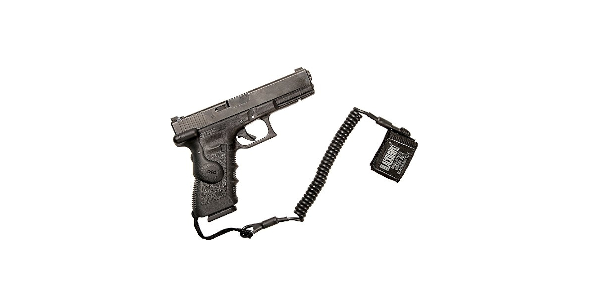 glockシリーズ　ランヤードホルダー Amazon.com : BLACKHAWK Coil Style Tactical Pistol Lanyard