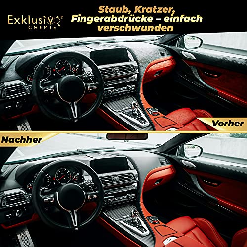 Exklusiv Chemie® Cockpit Cleaner Mat Effect | Cockpit Care Car | Reinigt en verzorgt dashboard en kunststof oppervlakken… - Image 5