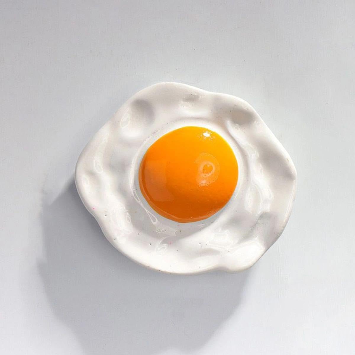 1Pc Food Fridge Magnets, Fun 3D Food Fridge Magnets, Suitable for Kitchen, Home and Office Decoration(Fried Egg)