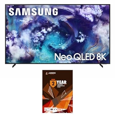 Samsung QN75QN900FFXZA 75 Inch Neo Quantum HDR 8K Pro QLED Smart TV with 2 Year Amber Protection Plan (2025)