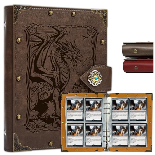 Image of DUROTAN Card Binder 4-Pocket-Can Hold 240 Cards | For TCG,MTG,Trading Card Game,Magic The Gathering,Pokemon - Book Accessories Gift