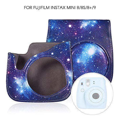 Docooler Pu Protetora Câmera Instantânea Caso Saco Bolsa Protetor Com Alça Para Fujifilm Instax Mini