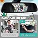 Koty Infant Car Seat Toy - Kick and Play Activity Center with Mirror, Teether and Crinkle Paper, Fun Travel Baby Toy for Rear Car Seat, Easier Drive with Newborns, Babies