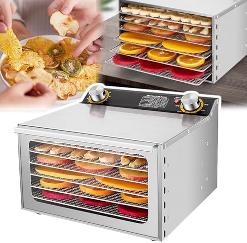 Compact Food Dehydrator & Freeze Dryer for Vegetables, Meat & Pet Treats - Efficient Kitchen & Restaurant Appliance for Healthy Snacks