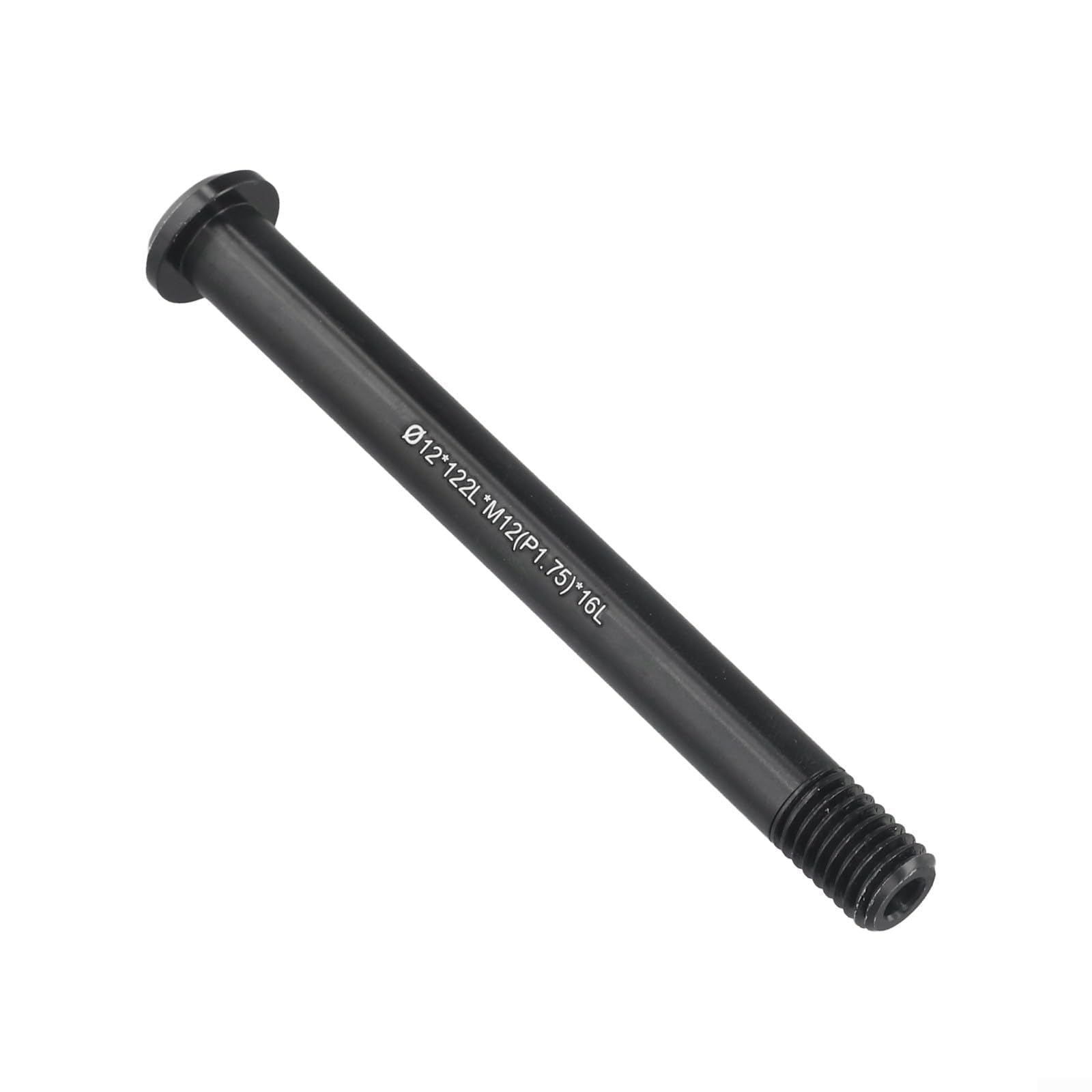 Bike Thru Axle, 12/15mm 122-181L P1.5/P1.75 Aluminum Alloy Bicycle Front Rear Fork Thru Axle Skewer, Bike Repair Replacement