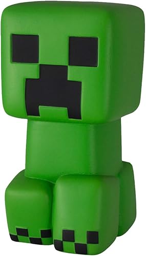 Miniatura 4 de Minecraft Classic Green Creeper Mega SquishMe - Juguete antiestrés de espuma perfumada de 6 pulgadas