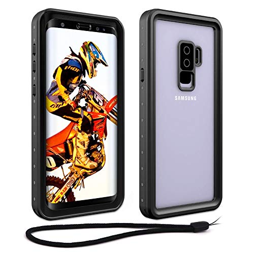 Beeasy Coque Samsung Galaxy S9+ / S9 Plus,Etanche 360 ° Protection Antichoc Robuste Outdoor Antipoussière Anti-Choc Housse Étui Rigide Résistant Aux Chocs pour Galaxy S9 +,Noir