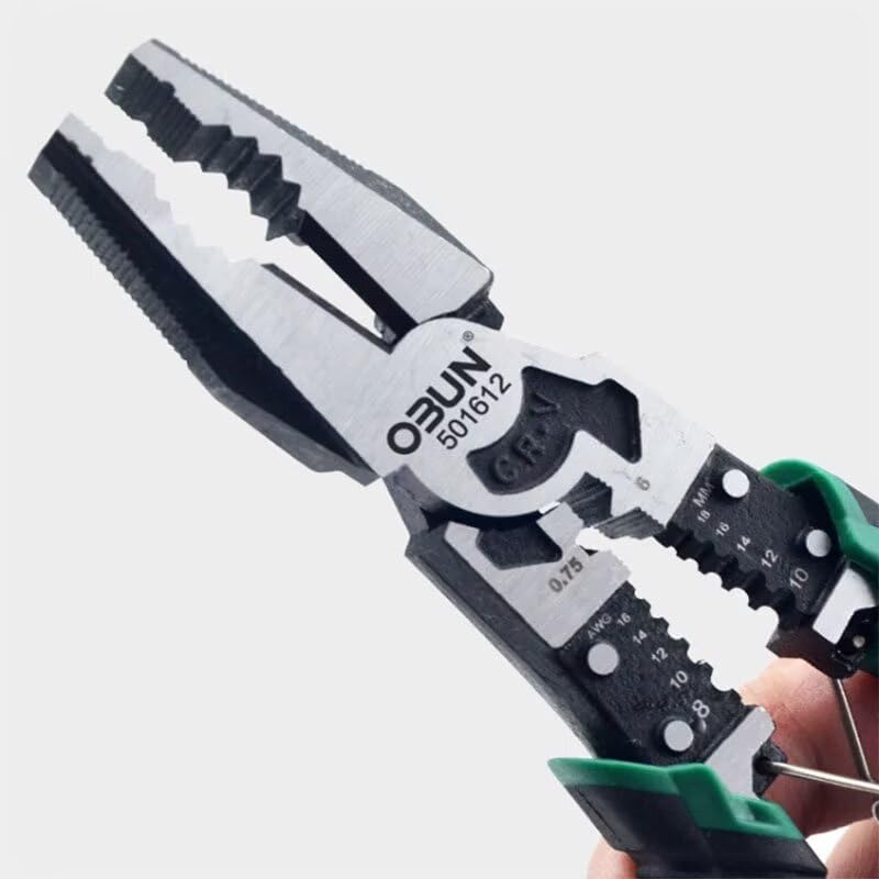 1PC 8Inch Multifunctional Wire Stripper Needle Nose Hardware Tools Universal Wire Cutters Electrician Pliers Repair Tools