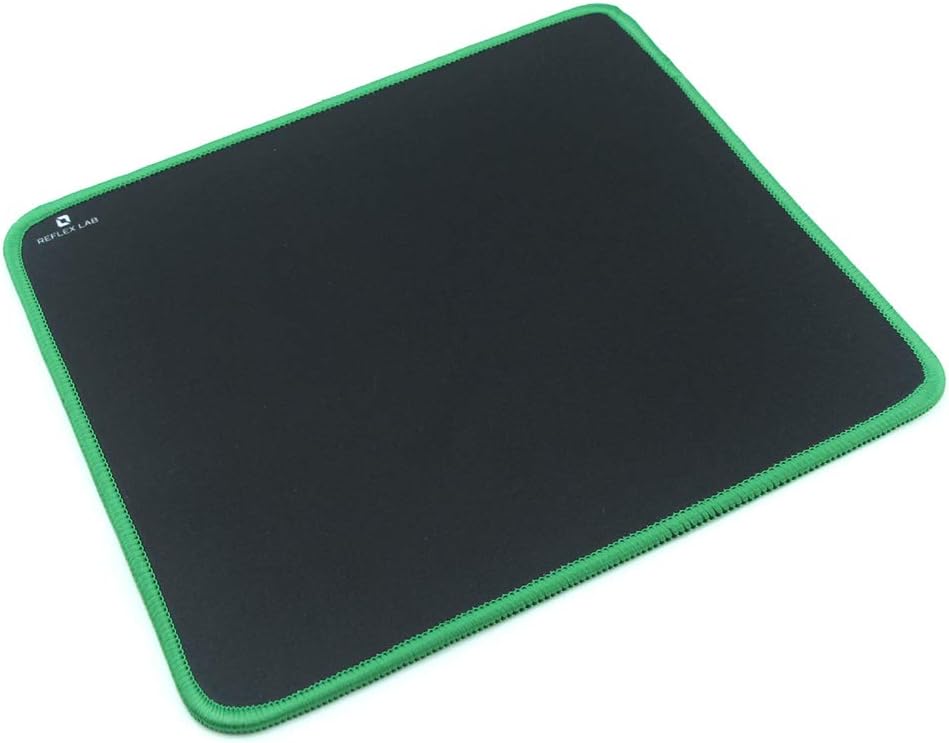 Reflex Lab Mouse Pad/Mat, (Green) Stitched Edges