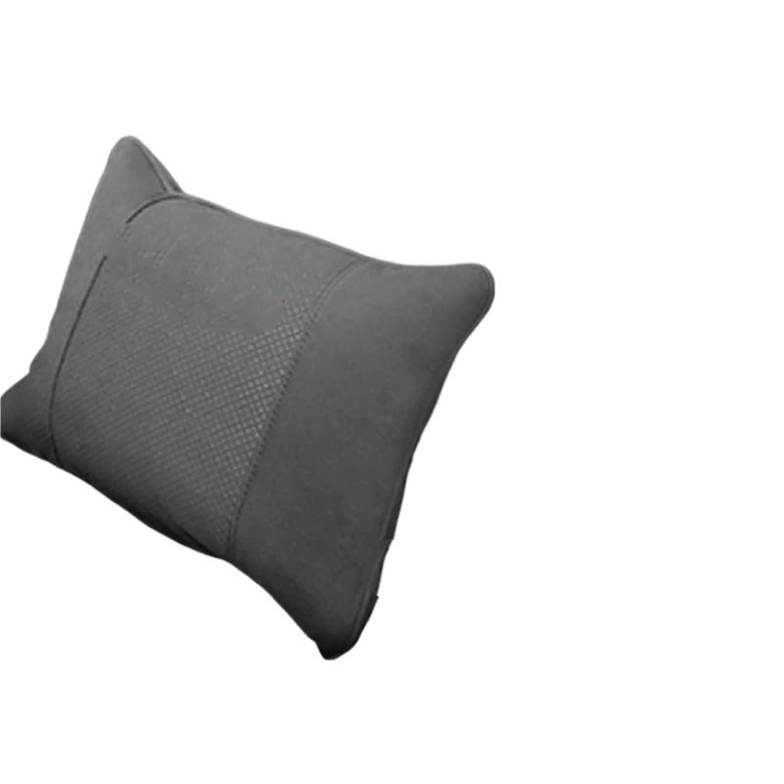 appui-tête de siège auto Appui-tête de siège de voiture Convient pour Bmw série 5 G30 G31 G32 G38 E46 E91, soutien lombaire, oreiller lombaire, décoration en daim(Lumbar-beige-1PCS)