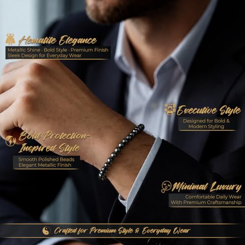 Image of ORBON Certified Natural Crystal Stone Bracelet for Men & Women | Powerful Gemstone Bracelet | Real Certified Stones with Authenticity Certificate & Activation Card