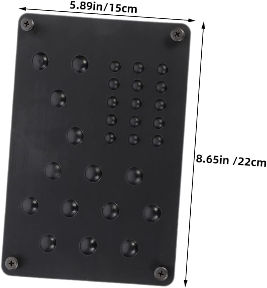 Ciieeo 2Pcs Car Brake Foot Pedals Pads Durable Non Slip Automotive Foot Pedals Easy to Install Car Pedal Foot Pads Sturdy Design with Enhanced Grip Fit for Cars
