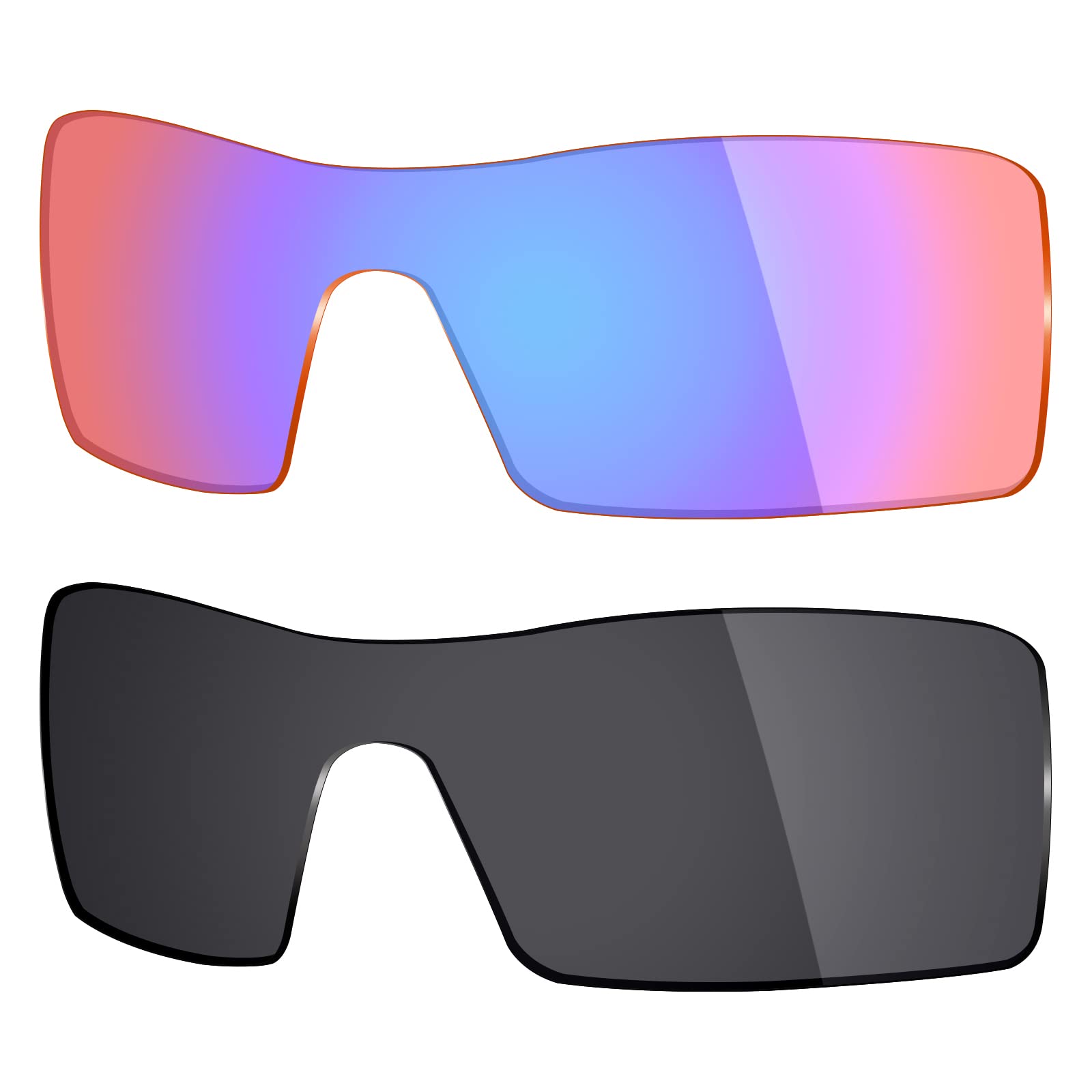 Mryok 2 Pair Polarized Replacement Lenses for Oakley Oil Rig Sunglass - Options