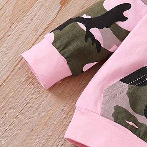 Verve Jelly Kleinkind Kinder Baby Jungen Mädchen Kleidung Langarm Mama's Boy Girl Hoodie Sweatshirt Top + Camouflage Hose Sweatsuit Herbst Outfit Set - Image 6