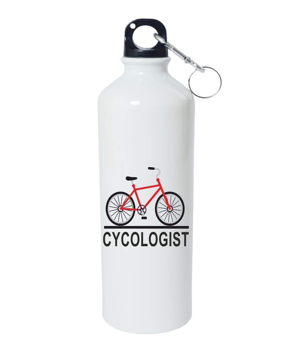 Crazy Sutra Classic Printed Water Bottle/Sipper - 600Ml [SchoolBottles-Cycologist_SH]-picture-19