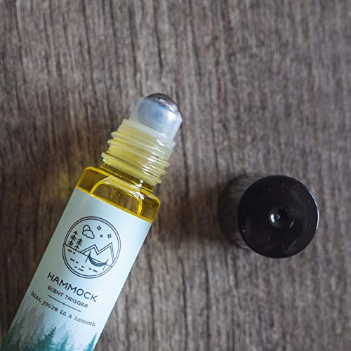 Hammock All Natural Rollerball Fragrance with Cedarwood, Orange, Pine and Eucalyptus. A woodsy scent made for relaxation… - Image 3