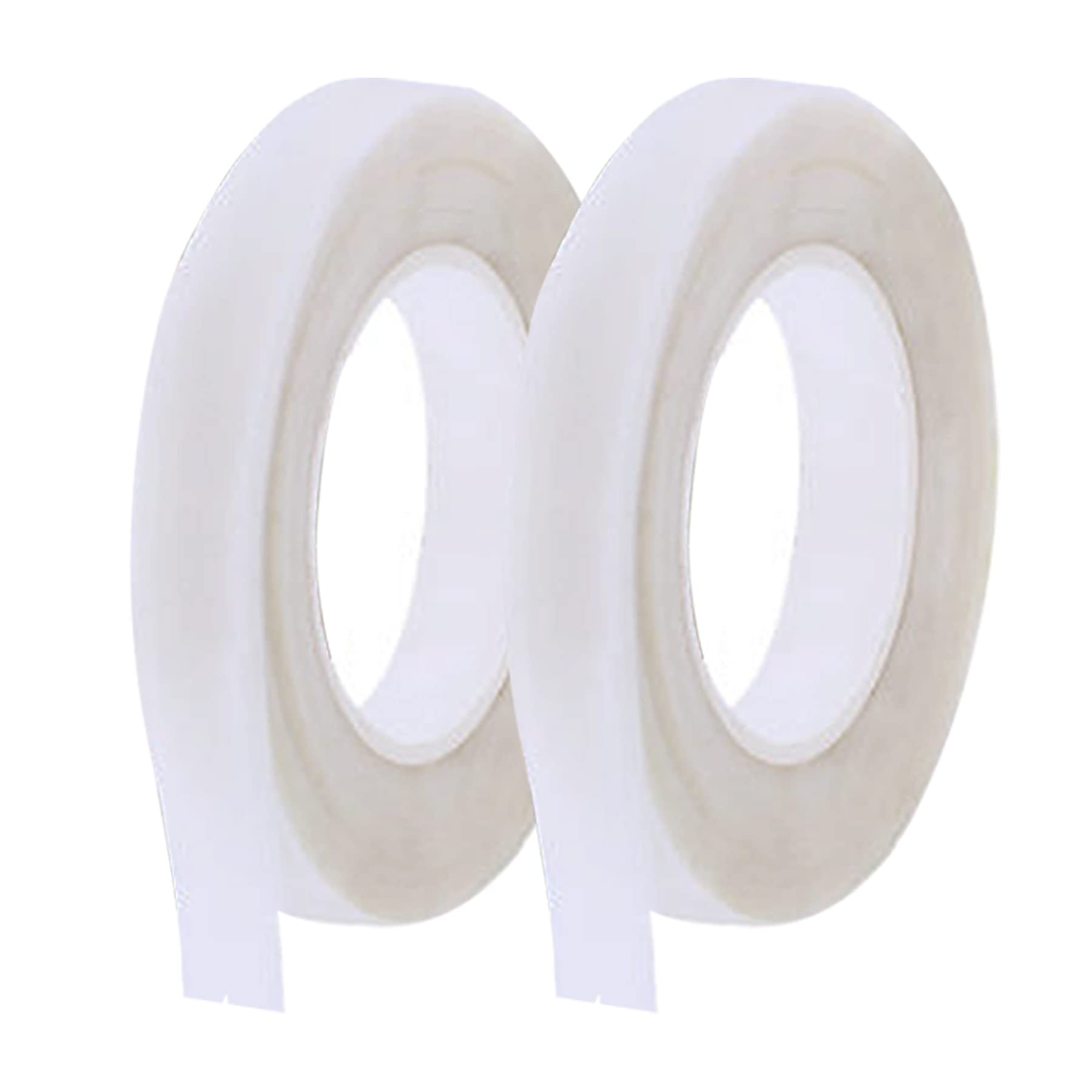 Woohome 2 Roll Florist Stem Wrap, 12mm Width Floral Tape Bouquet Tape, 90 Feet/Roll Flower Tape