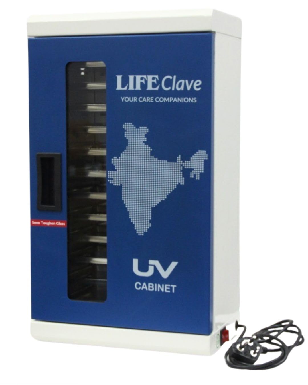 L I F E X Lifeclave By Ims Ultra-Violet(Uv)Chamber With 12 Heavy S.S. Trays|Dental Cabinet Deluxe(Blue) (B0CVXCWHKB) Amazon Price History, Amazon Price Tracker