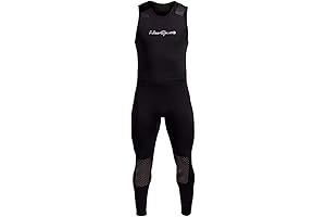 NeoSport Men's Premium Neoprene 3mm Waterman John Wetsuit: Stay Warm and Dry for Water Sports