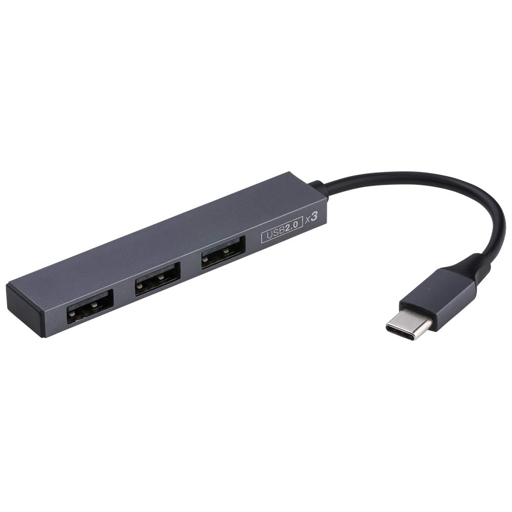 Digio2 Z8580 USB Type-C Hub Type-A USB 2.0 3-Port