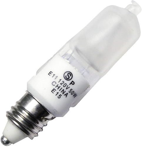 Foco de luz, S3165, 120V 35W T4 E11, transparente, S1914, 50watts, 120 volts