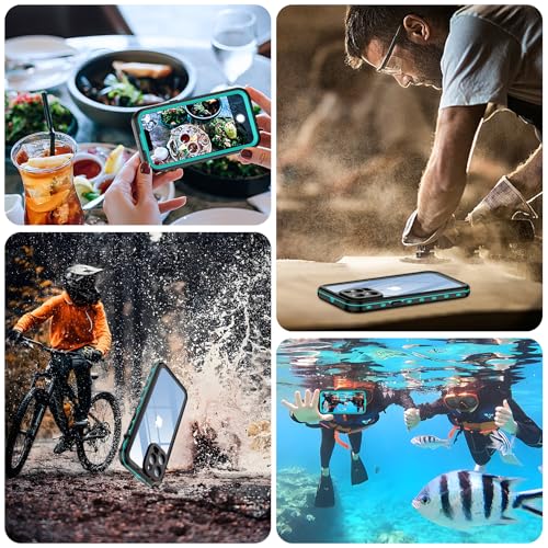 Coque étanche iPhone 13 Pro Max antichoc coque de téléphone 6,7 pouces IP68