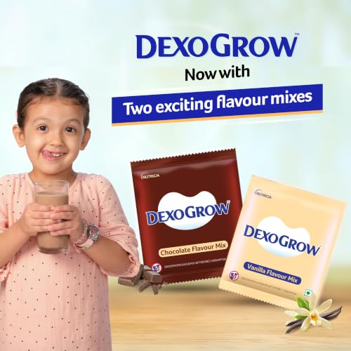 Image of Nutritious Milk Drink for Children 3-6 Years|Two Yummy Flavours Inside -Vanilla & Chocolate|Supports Growth, Brain Development|NO added preservatives | 400g BIB
