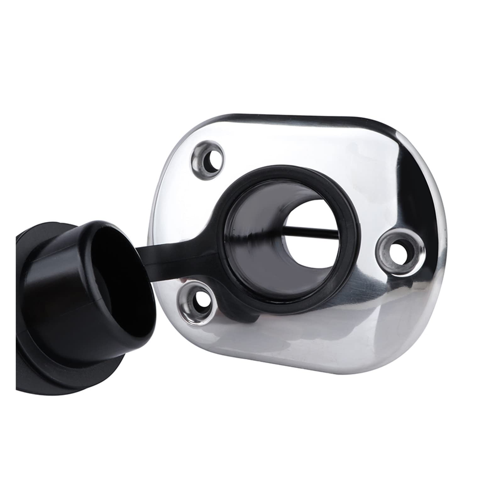 Portacanne da barca Supporto for la canna da pesca Marina 2 pezzi in acciaio inox Acciaio inossidabile Monte da incasso 90 gradi Pod for barca marina