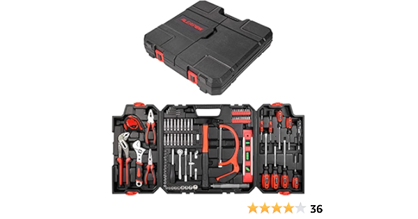 ALEAPOW Caja Herramientas, 97 Piezas Juego Herramientas ...
