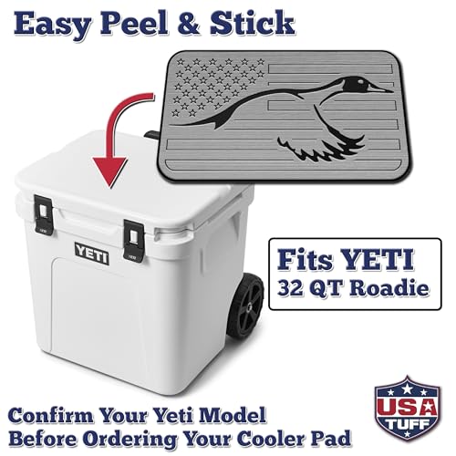 Image of USATuff SeaDek EVA Mat Cooler Pad fits YETI | Peel & Stick Application | Non Slip Comfort Accessories