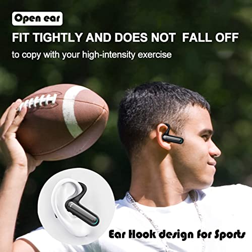 Auriculares Open Ear Bluetooth con Microfonos Duales y Cancelacion de Ruido miniatura 2
