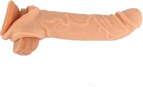 Miniatura 2 de FARHOKO Condón macho roscado condón adulto bloqueo fino anillo extendido manga carne manga