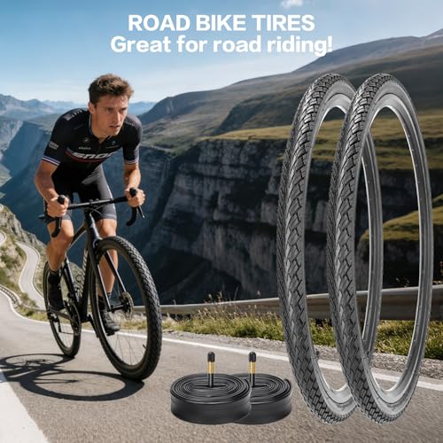 700x32C/35C/38C Foldable Road Bike Tires and Inner Tubes