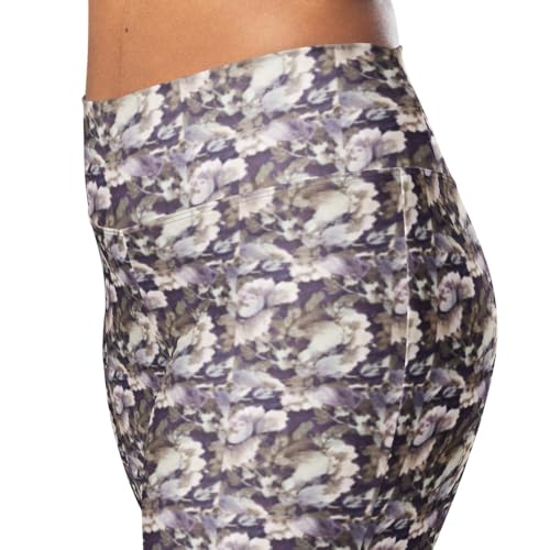 CoralineBloom Flare Leggings, Floral Flare Leggings3