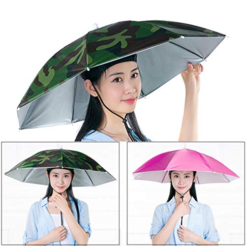 Rehomy Pesca Ombrello Cappello Impermeabile