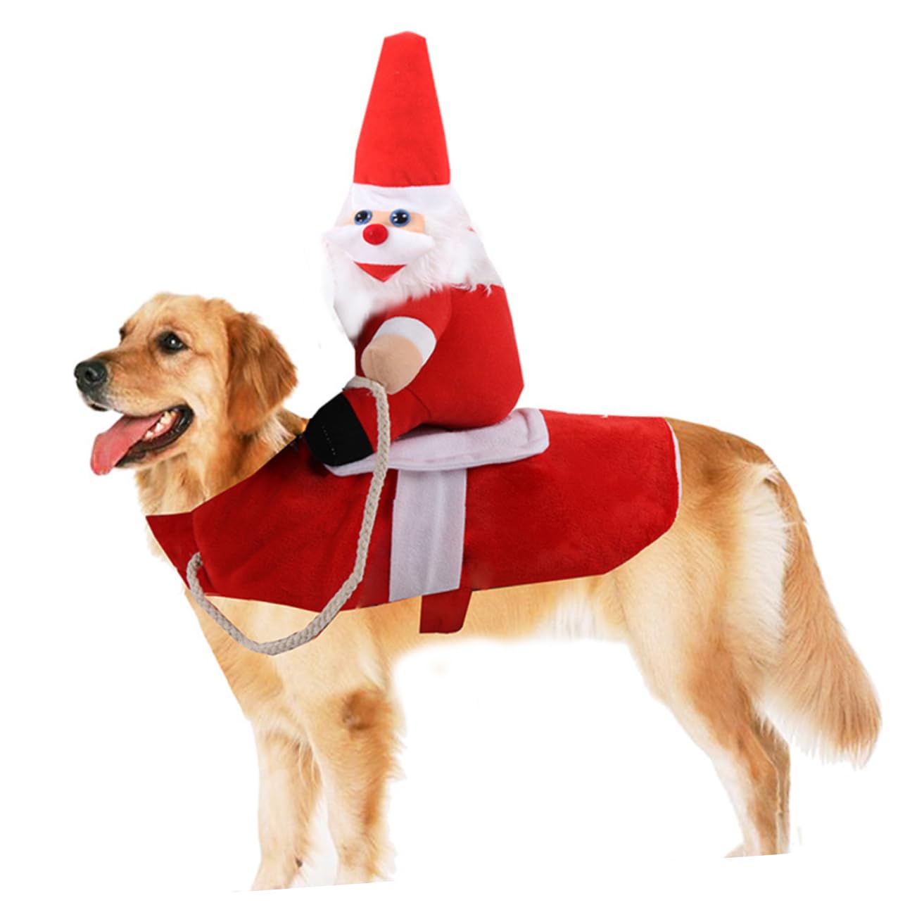 BESPORTBLE 3 Pz costume cosplay per la festa costume cane natale vestitino natale cane inverno del cane costume giacca natalizia per cani abbigliamento Prodotti per animali Maglia