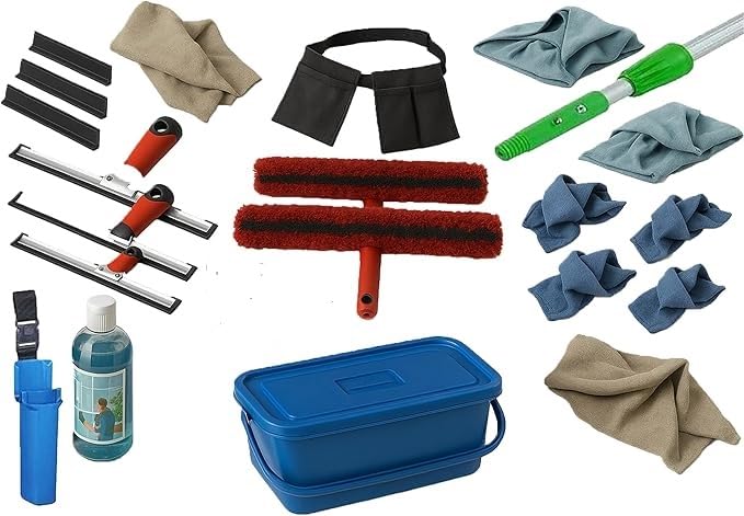 Bayersan Window Cleaning Tool Equipment Set Professional Cleaner Supplies Kit