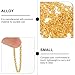 jojofuny 25pcs Mini Gold Necklaces Chains for Doll: Golden Necklace Chains for Doll Dress Up Decor Photo Props, Dollhouse DIY Accessories