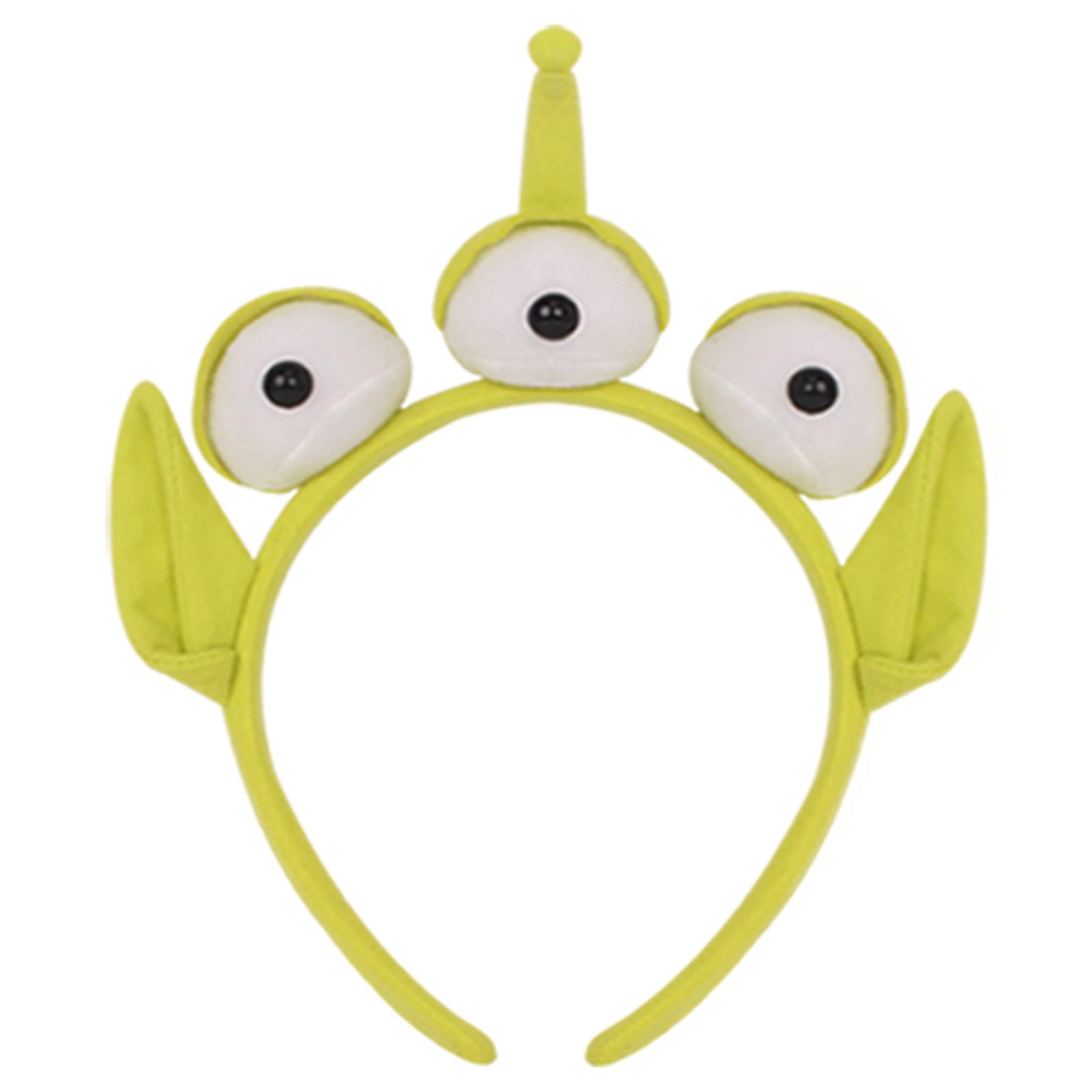 RUNUP Alien Headband Three Eyes Alien Plush Headbands Alien Costume Hat Theme Party Halloween Cosplay Alien Accessories for Women and Children Alien Headband 1PC
