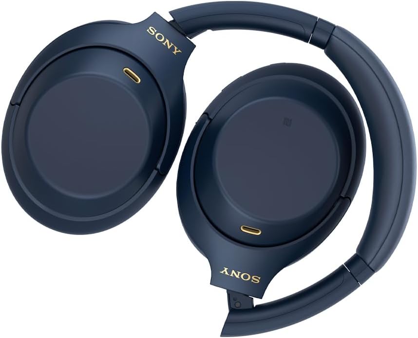 Sony WH-1000XM4 Wireless Premium Noise Canceling Overhead Headphones, Blue (Renewed) - Image 6