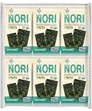 KIMNORI Seasoned Seaweed Snacks Sheets – Organic Sea Salt Flavor, 12 Individual Packs, Roasted Crispy Premium 100% Natural Laver Kim Nori, 4g 0.14 Ounce