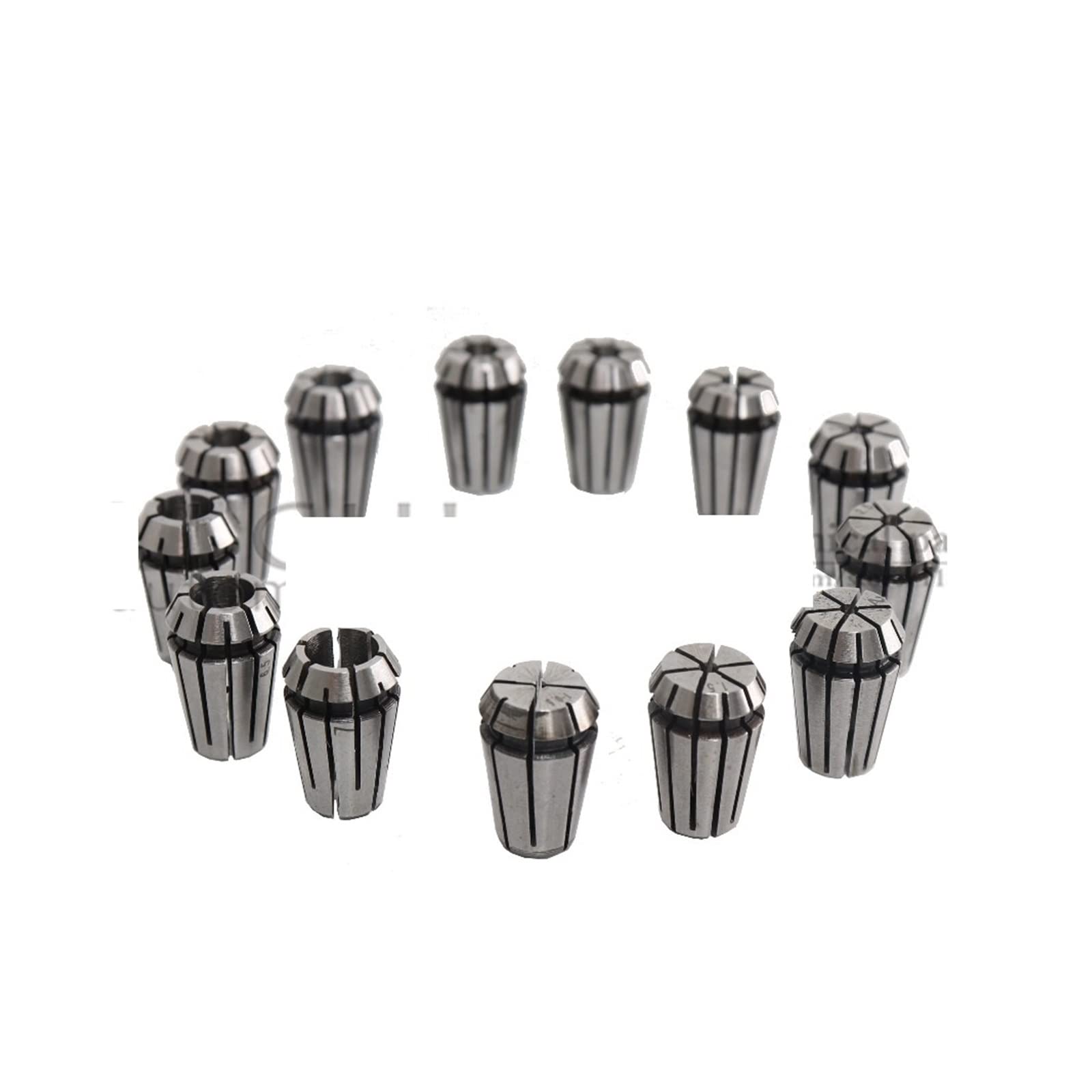 Motore Mandrino CNC, Motore mandrino raffreddato ad aria da 500 W + ER11 13 pezzi + morsetti 52 mm + regolatore di velocità dell'alimentatore(Pcakage5)