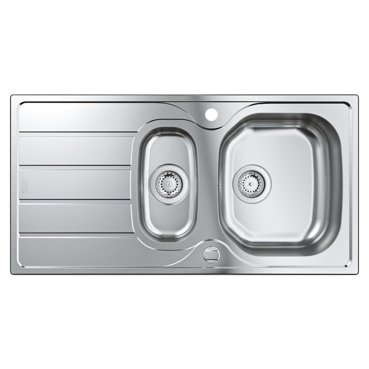 GROHE K200 | Edelstahlspüle mit Abtropffläche | edelstahl | 31564SD1