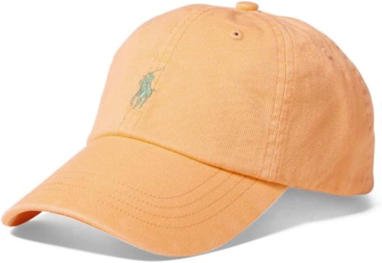 Orange ralph lauren polo hat Clearance