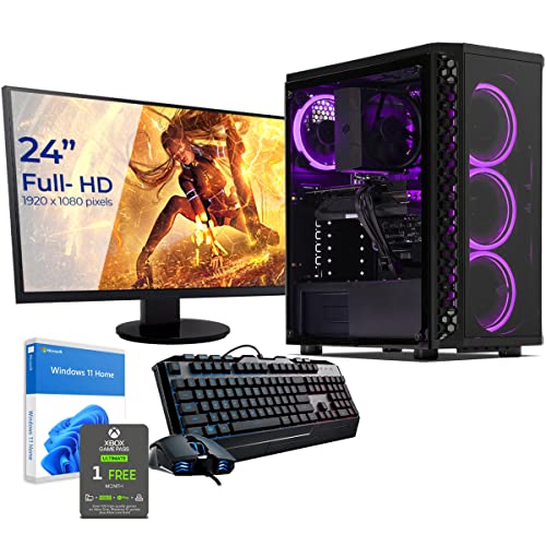Sedatech Pack PC Gamer Expert • Intel i9-10900KF • Geforce RTX3060 • 16Go RAM • 1To SSD M.2 • 2To HDD • WiFi • BT • Windows 11 • Unité Centrale • Moniteur 23.6" Cover