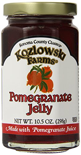 Kozlowski Farms Jelly, Pomegranate, 10.5-Ounce (Pack of 6)