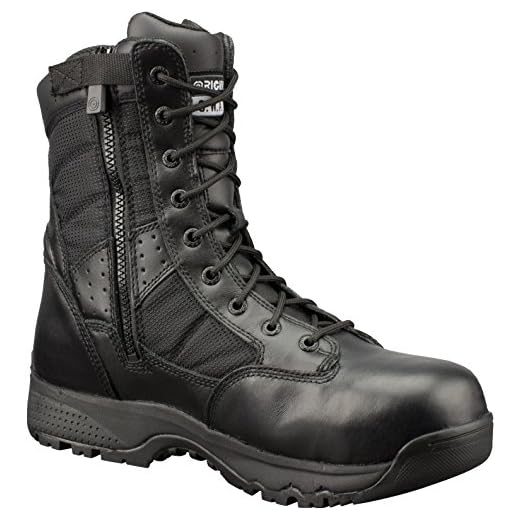 Botas de trabajo para hombre de Original Swat, 23 cm de alto, color negro, talla 37 (UE)