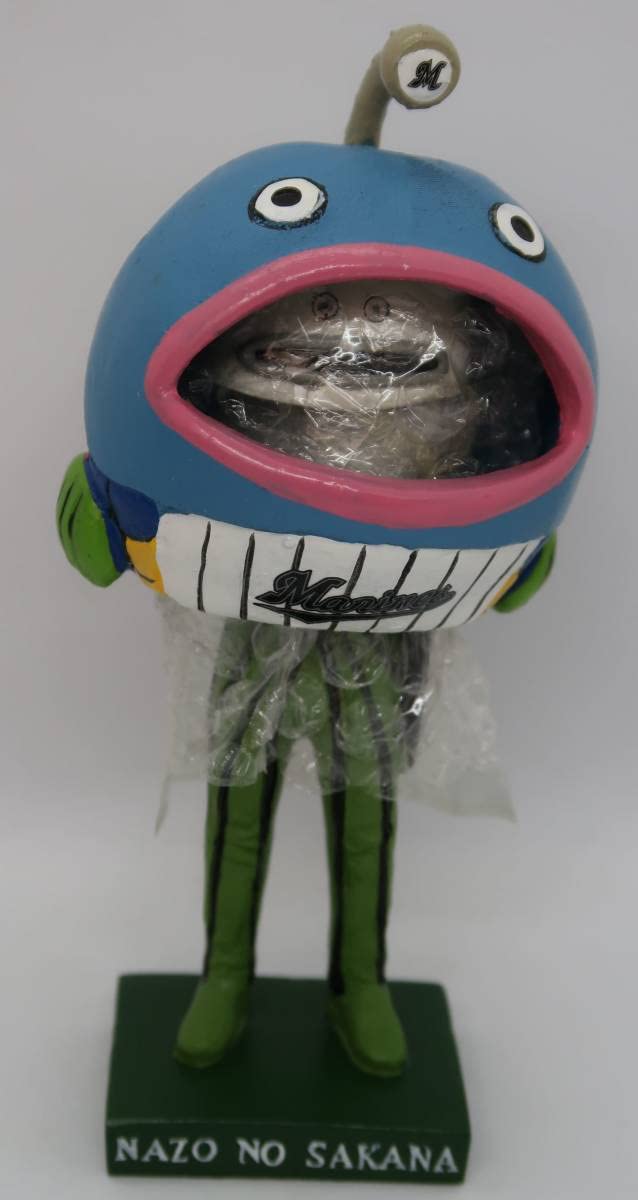 Amazon.co.jp: 千葉ロッテマリーンズ 謎の魚 ボブルヘッドドール
